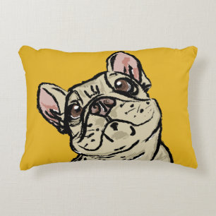 Coussins Décoratifs Bouledogue français graffiti