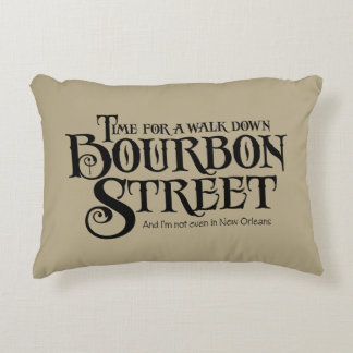 Coussins Décoratifs Bourbon Street - funny whiskey drinking