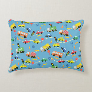 Coussins Décoratifs Boys de transport bleu clair