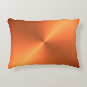 Coussins Décoratifs Brillant rouille orange