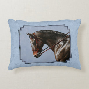 Coussins Décoratifs Brown Bay Oldenburg Horse Portrait