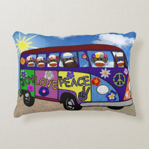 Coussins Décoratifs Bus de la Paix du Singe Chaussette