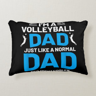 Coussins Décoratifs Cadeau de volley-ball drôle et mignon pour papas e