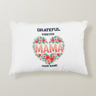 Coussins Décoratifs Cadeau Personnalisé pour Maman Création de Nom P
