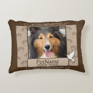 Coussins Décoratifs Calligraph Brown tourbillonne sympathie faite sur