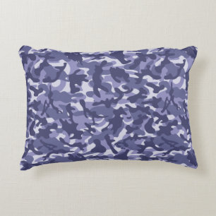 Coussins Décoratifs Camouflage de la marine violette
