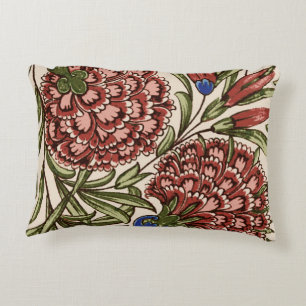 Coussins Décoratifs Carnation Carrelage Fleur Antique Art Rustique
