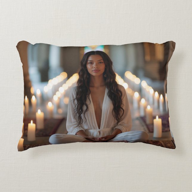 Coussins Décoratifs CARPE DIEM - Meditation - Yoga (Devant)