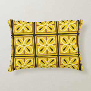 Coussins Décoratifs Carreaux vintages, motif d'illustration 