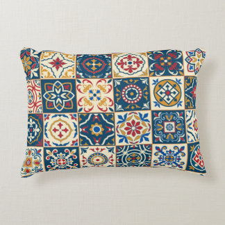 Coussins Décoratifs Carrelage marocain coloré, magnifique motif sans s