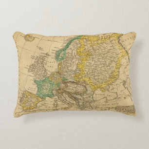 Coussins Décoratifs Carte de l'Europe par Worcester