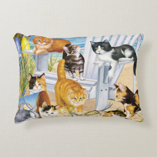 Coussins Décoratifs Chatons sans valeur de plage