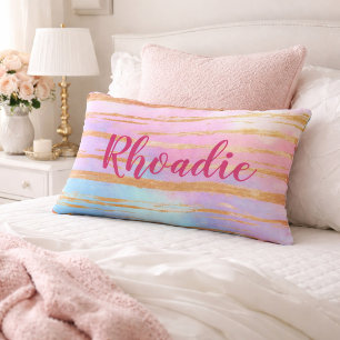 Coussins Décoratifs Chic violet et bleu Ombre Deluxe