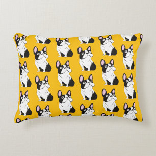 Coussins Décoratifs Chiot mignon, jaune