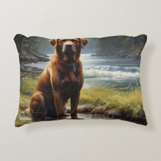 Coussins Décoratifs Chocolat Labrador