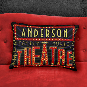 Coussins Décoratifs Cinéma   de maison de chapiteau de théâtre de f
