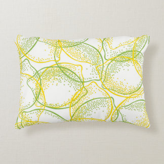 Coussins Décoratifs Citrons et Limes : Motif frais.