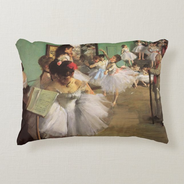 Coussins Décoratifs Classe de danse par degrés, Ballet d'impressionnis (Devant)