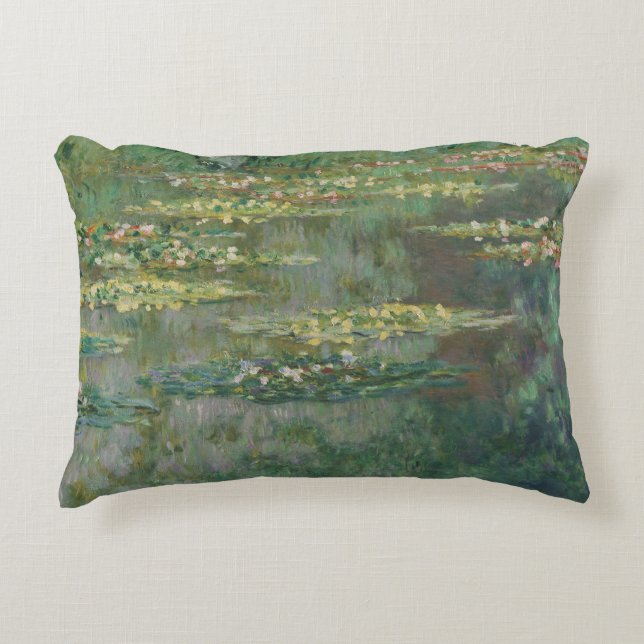 Coussins Décoratifs Claude Monet - Le Bassin des Nympheas (Devant)