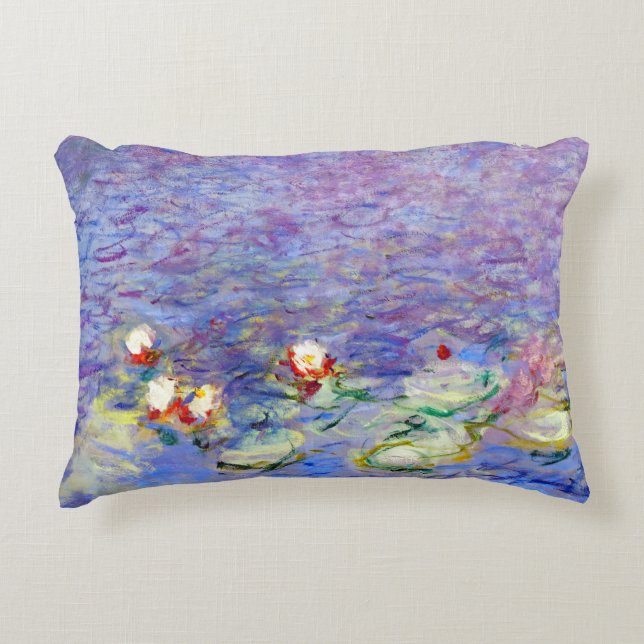 Coussins Décoratifs Claude Monet - Lys d'eau (Devant)