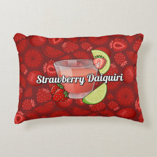 Coussins Décoratifs Cocktail de fraise Daiquiri