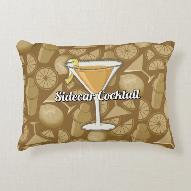 Coussins Décoratifs Cocktail Sidecar (Devant)