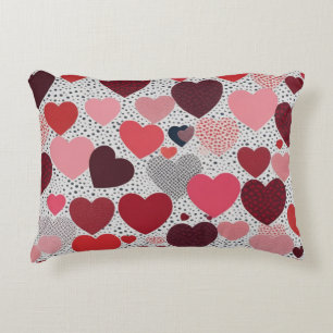 Coussins Décoratifs Cœur chaud