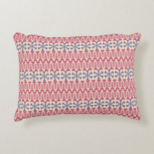 Coussins Décoratifs Coeurs neigeux