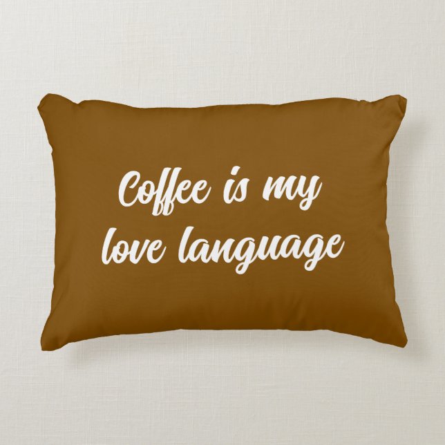 Coussins Décoratifs Coffee Love (Devant)