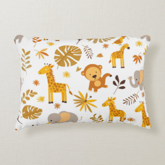 Coussins Décoratifs Cojín infantil safari con animales