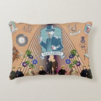 Coussins Décoratifs Collage vintage Retro avec dentelle et fleurs