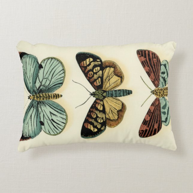 Coussins Décoratifs Collection Papillons par Chariklia Zarris (Devant)