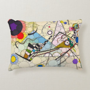 Coussins Décoratifs Composition 8 par After Wassily Kandinsky