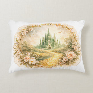 Coussins Décoratifs Conte de fées du château émeraude
