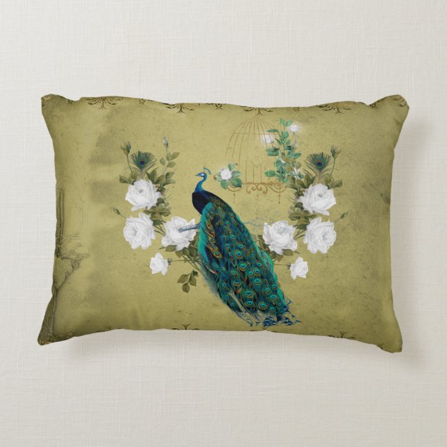 Coussins Décoratifs Coq de fleur (Dos)