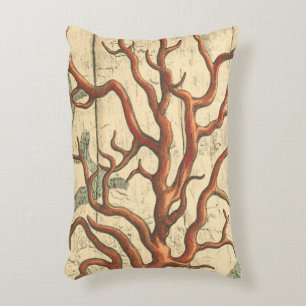 Coussins Décoratifs Corail en bois et petit