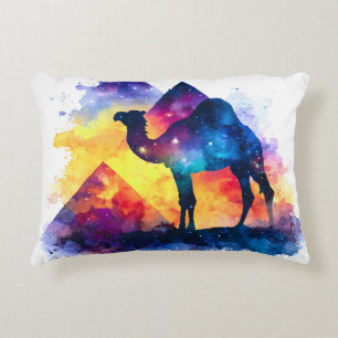 Coussins Décoratifs Cosmic Starry Nuit Camel égyptien Paysage
