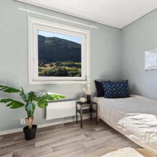 Coussins Décoratifs Cottagecore aquarelle fleurs bleu motif