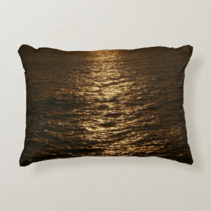 Coussins Décoratifs Coucher du soleil sur l'eau Photographie de l'océa