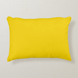 Coussins Décoratifs Couleur uni jaune minimaliste moderne