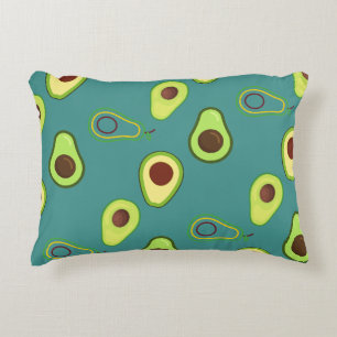 Coussins Décoratifs Coupe Avocado été Vert dégradé Motif