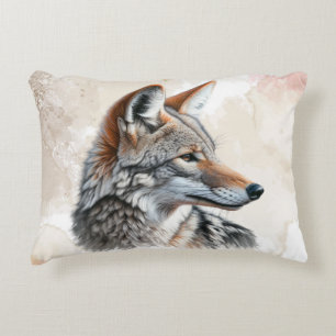 Coussins Décoratifs Coyote Country Cottagecore Rustique Impression