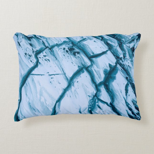 Coussins Décoratifs Cracked rock formation illustration (Devant)
