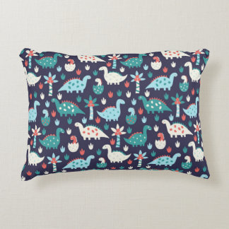 Coussins Décoratifs Cute dinosaure sans couture motif