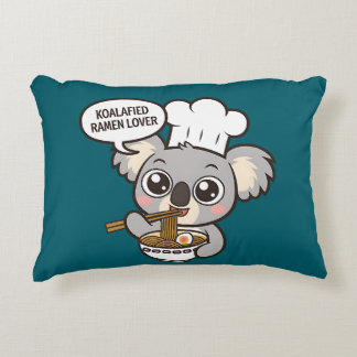 Coussins Décoratifs Cute Koala profitant de Ramen