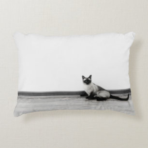 Coussins Décoratifs CUTE Siamese photo de chat