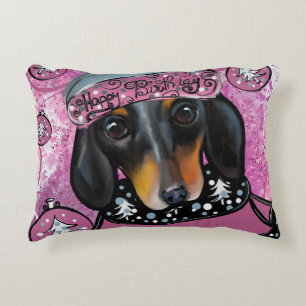 COUSSINS DÉCORATIFS DACHSHUND 