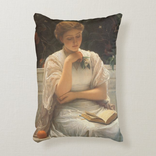 Coussins Décoratifs Dans l'Orangerie par Charles Edward Perugini (Devant(Vertical))