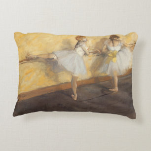 Coussins Décoratifs Danseuses au Bar par Edgar Degas, Ballet Vintage