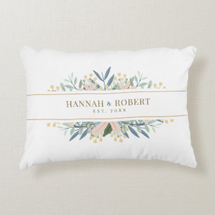 Coussins Décoratifs Date de mariage de la mariée sauvageonne Cadeau de